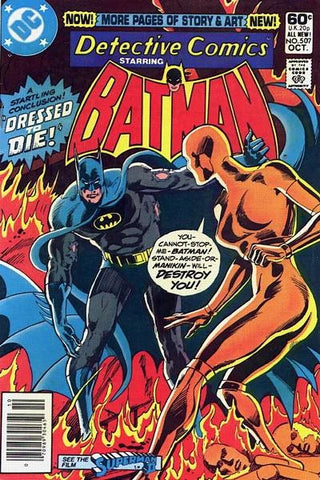 Detective Comics Issue #507 October 1981 Comic Book