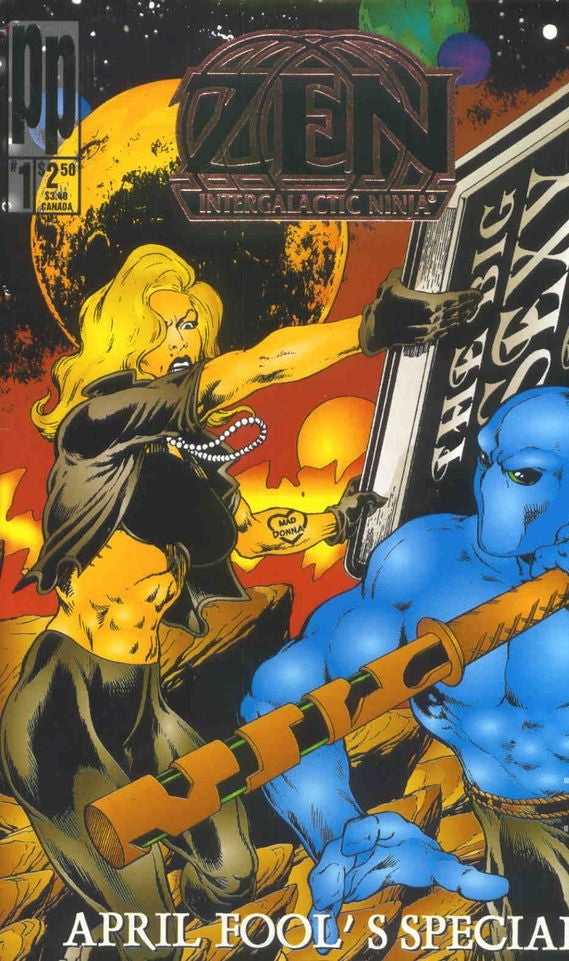 Zen, Intergalactic Ninja Issue #1 1994 Comic Book – JP Sports