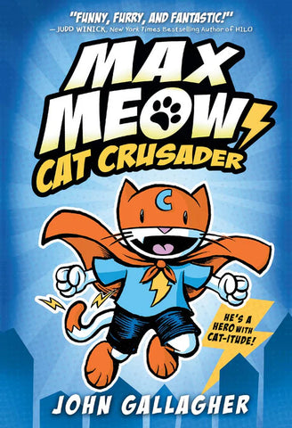 Meow Max Cat Crusader GN Vol. 1 Kids Graphic Novel