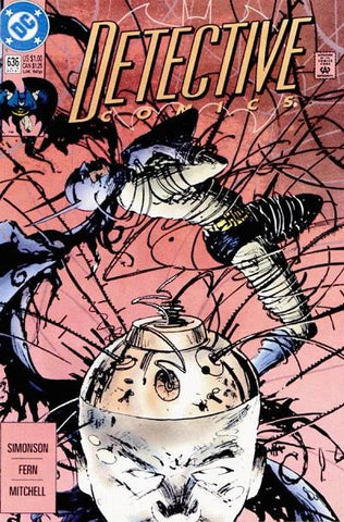 Batman: Detective Comics Issue #636 September 1991 Comic Book