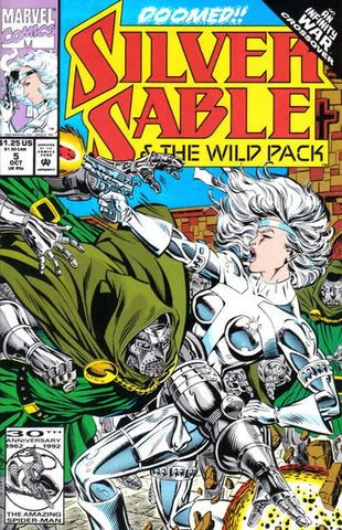 Silver Sable and the Wild Pack Issue #5 October 1992 Comic Book