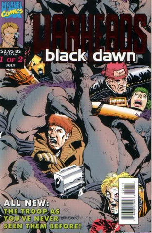 Warheads: Black Dawn Issue #1 July 1992 Comic Book