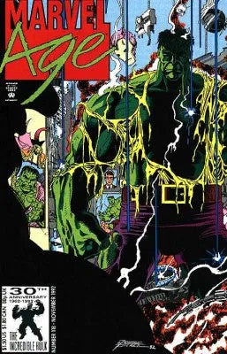 Marvel Age Issue #118 November 1992 Comic Book