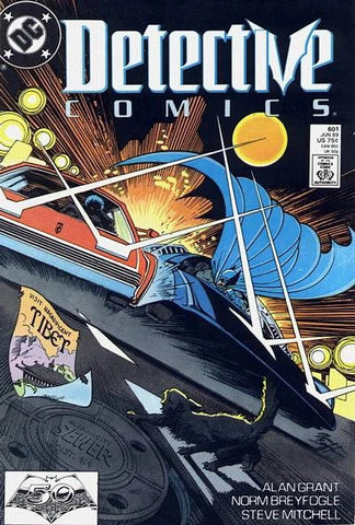 Detective Comics Issue #601 June 1989 Comic Book