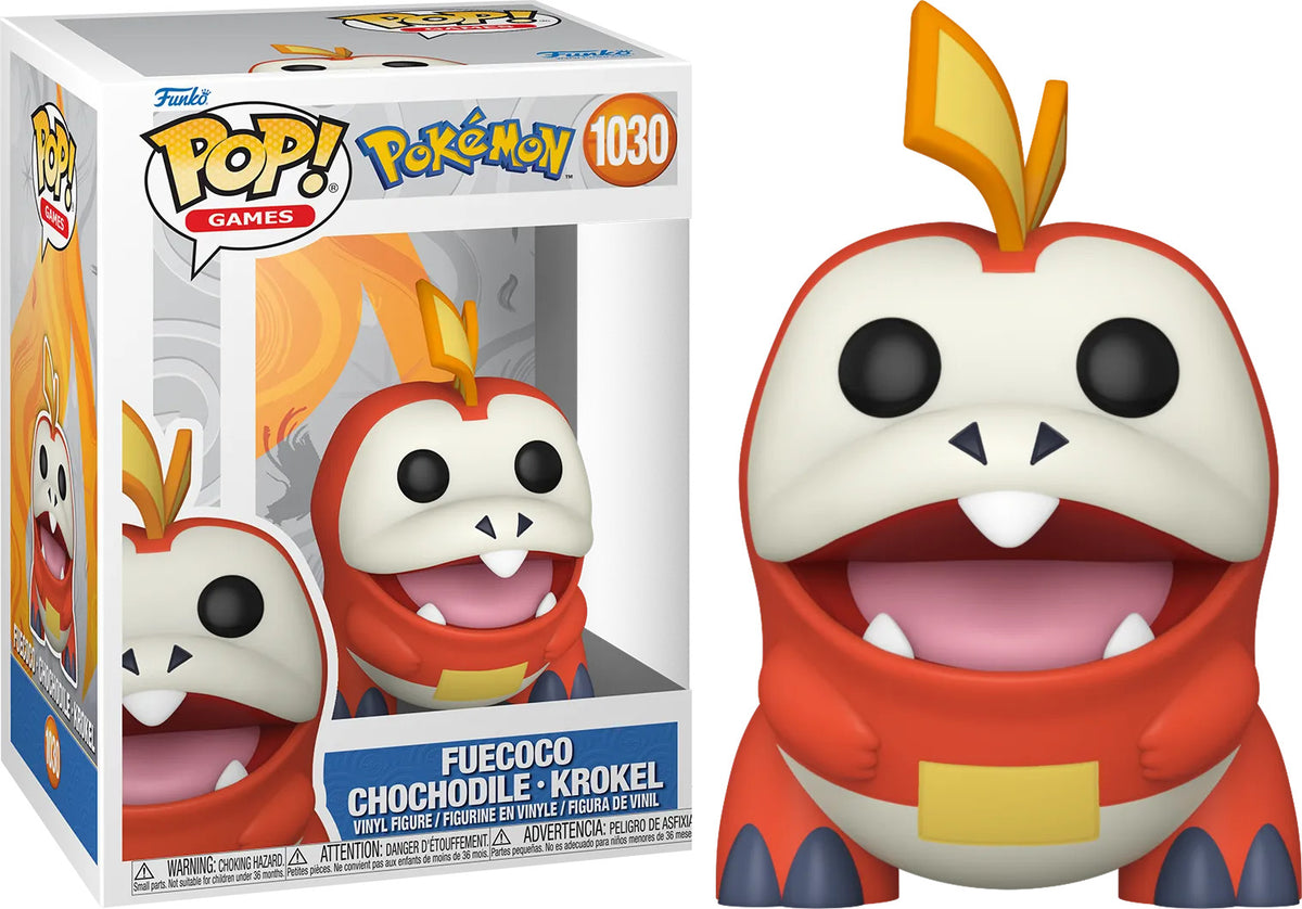 Funko Pop Vinyl Games - Pokémon - Fuecoco Chochodile Krokel 1030