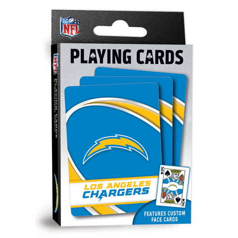 Chargers Playing Cards Master
