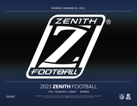2023 Panini Zenith NFL Hobby Box