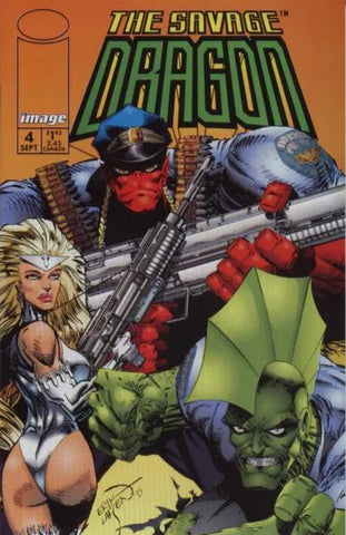 Savage Dragon Issue #4 September 1993 Comic Book