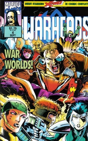 Warheads Issue #4 September 1992 Comic Book