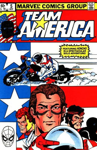 Team America Issue #5 October 1982 Comic Book