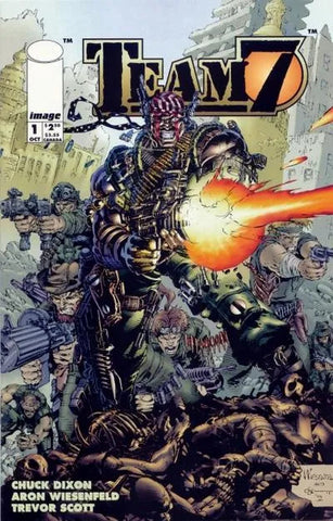 Team 7 Issue #1 October 1994 Comic Book