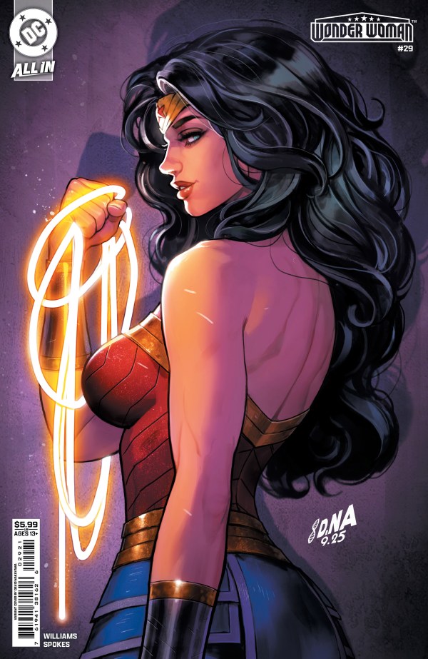 Wonder Woman Issue #29 January 2026 Cover B David Nakayama Variant