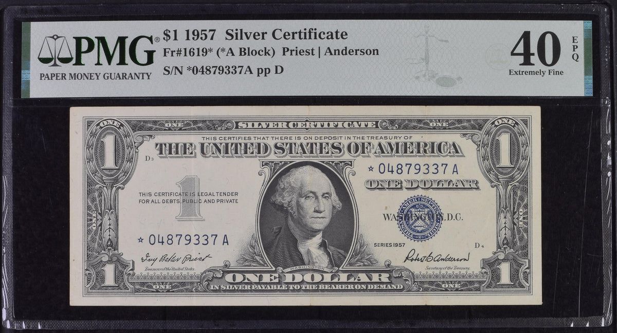 1957 1 Silver Certificatenull