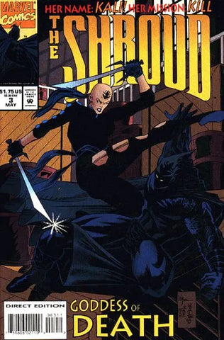 The Shroud Issue #3 May 1994 Comic Book