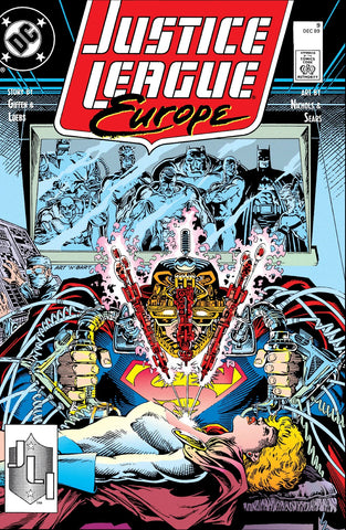Justice League Europe Issue #9 December 1989 Comic Book