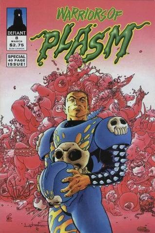 Warriors of Plasm Issue #8 March 1994 Comic Book