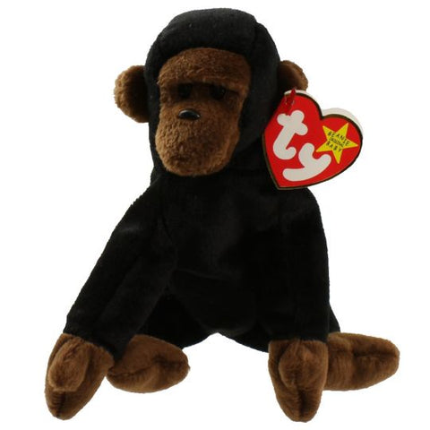 TY Beanie Baby 5.5" - Congo the Gorilla 1996