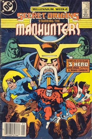 Secret Origins Issue #22 January 1988 Comic Book