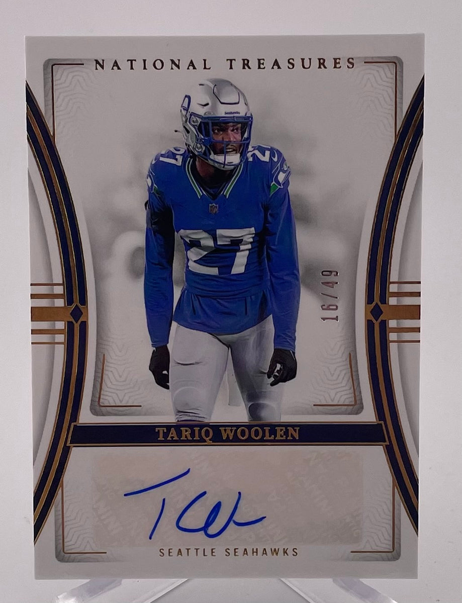 2022 Panini Chronicles Origins Tariq Woolen #OA-TWO good Auto