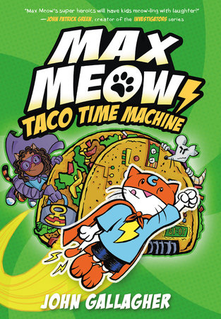 Meow Max Taco Time Machine GN Vol. 4 Kids Graphic Novel