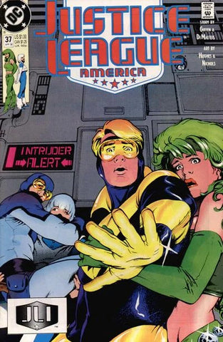 Justice League America Issue #37 April 1990 Comic Book