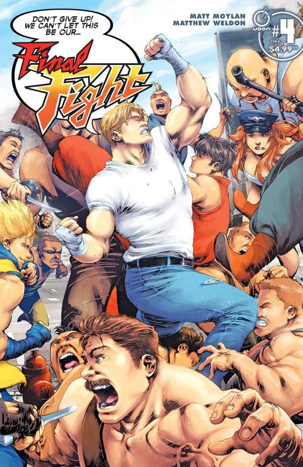 Final Fight Issue #4 April 2025 Cover A Comic Book – JP Sports