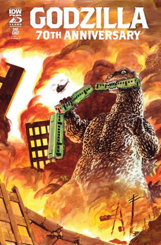 Godzilla 70th Anniversary Issue #1 May 2024 Cover A Comic Book
