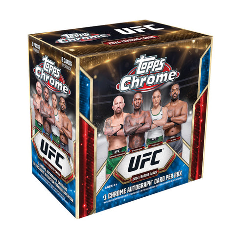2024 Topps Chrome UFC Mega Retail Box