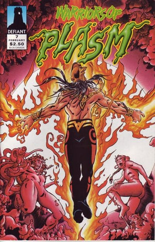 Warriors of Plasm Issue #7 February 1994 Comic Book