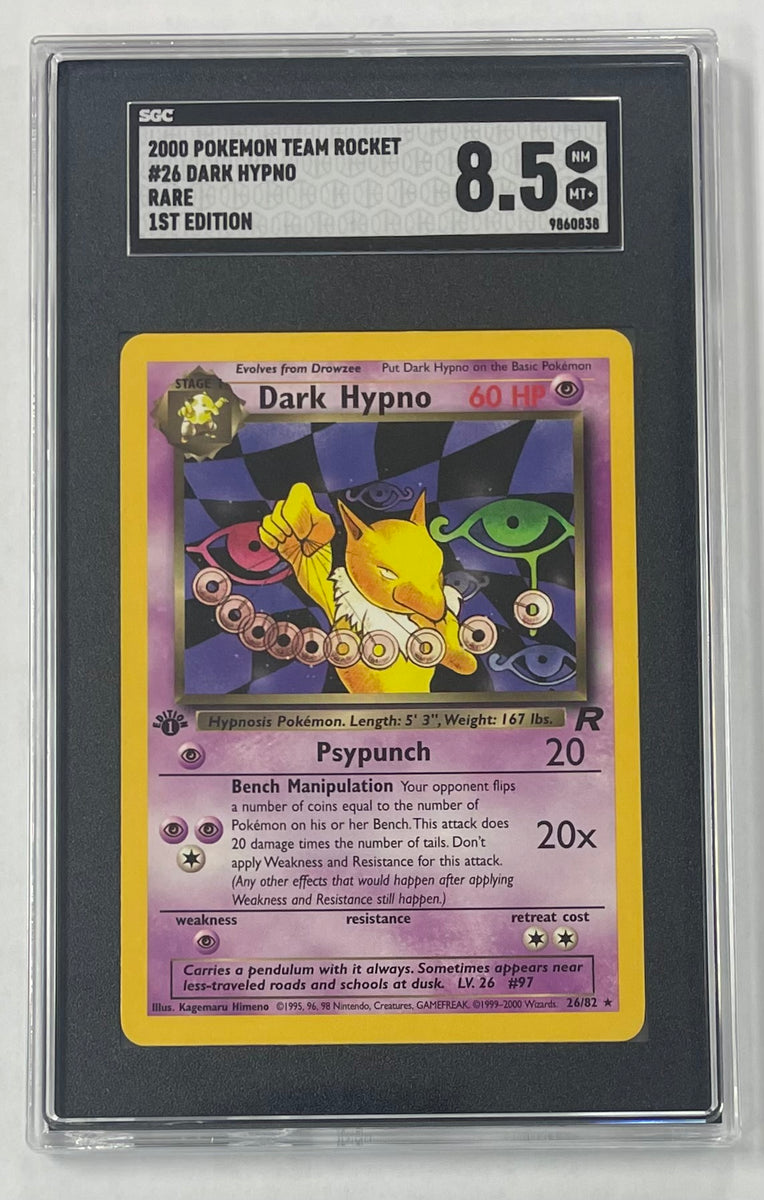 Dark deals Hypno Rocket Gang Holo CGC 8