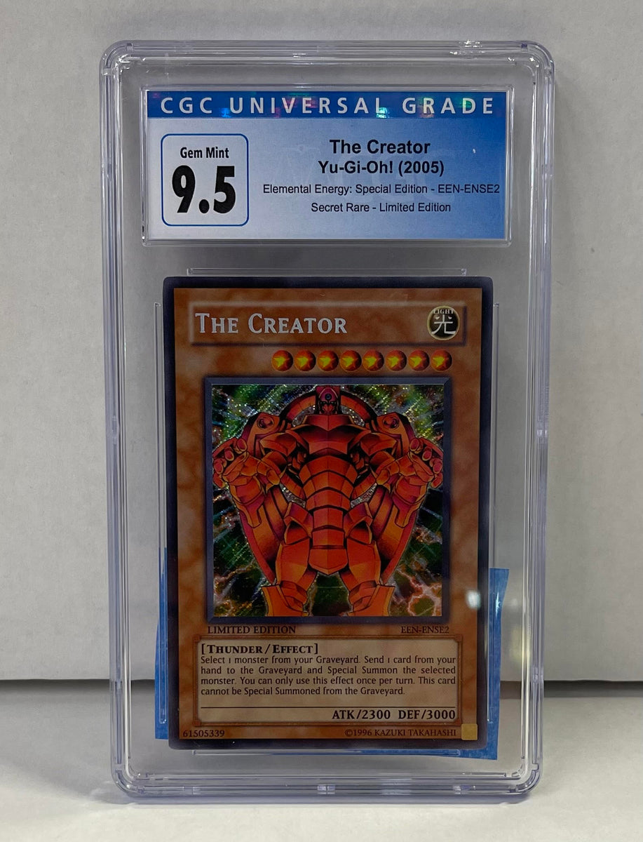 Yu-Gi-Oh! 2005 The Creator CGC Graded 9.5 Secret Rare- Limited Edition – JP  Sports