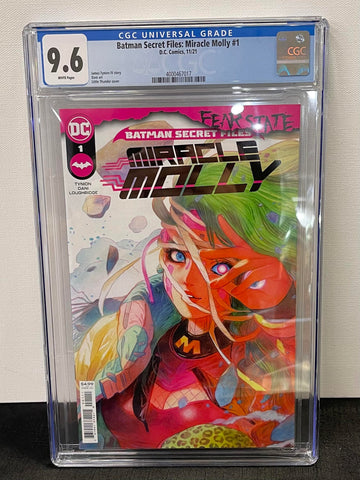 Batman Secret Files: Miracle Molly Issue #1 Year 2021 CGC Graded 9.6 Comic Book
