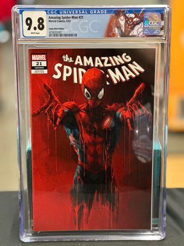 Amazing Spider-Man Issue #21 May 2023 CGC Graded 9.8 Special Label Comic Book