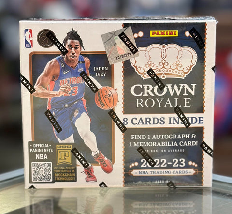 2022-23 Panini Crown Royale NBA Hobby Box