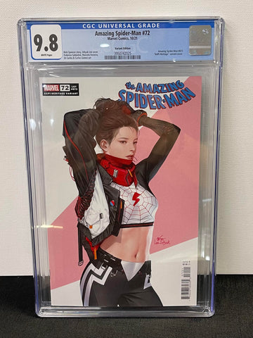 Amazing Spider-Man Issue #72 AAPI Variant Cover CGC Graded 9.8 Comic Book