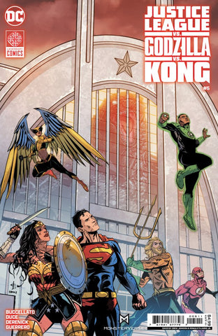 Justice League vs. Godzilla vs. King Kong Issue #5 February 2024 Cover A Comic Book