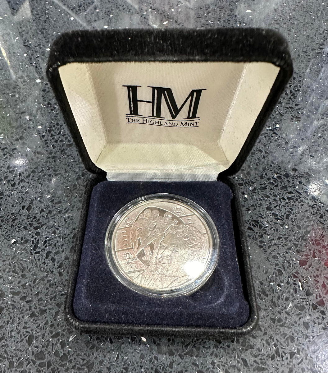 Highland Mint - Miami Dolphins - Dan Marino Silver Coin – JP Sports