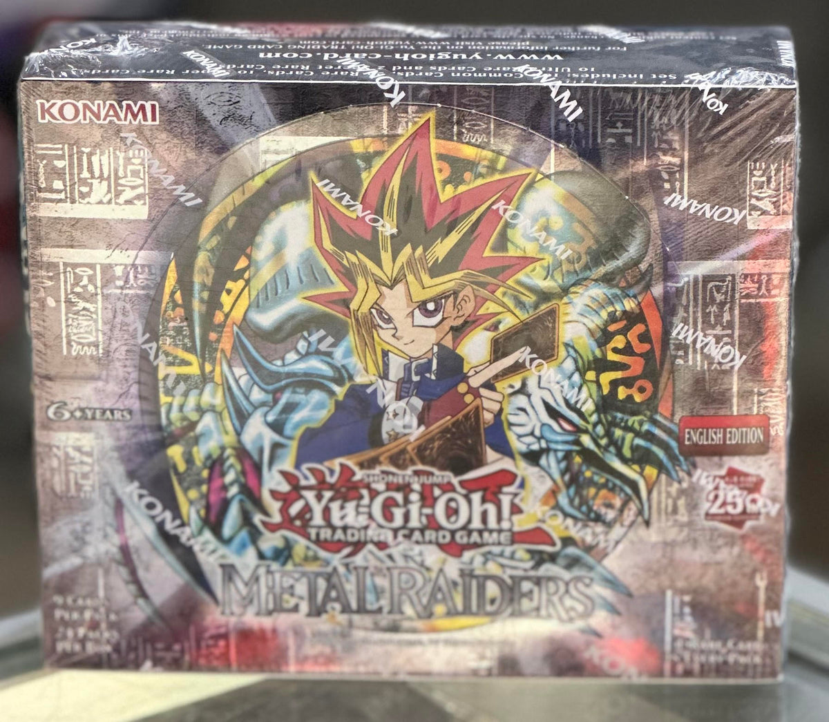 metal raiders unlimited booster box Yu-Gi-Oh Metal Raiders 25th Anniversary Booster Box – JP Sports