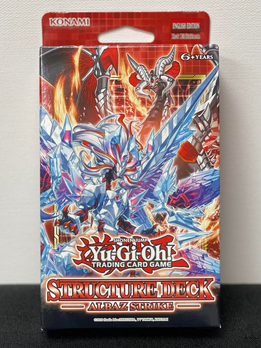 yugioh structure deck albaz strike Yu-Gi-Oh Albaz Strike Structure Deck – JP Sports