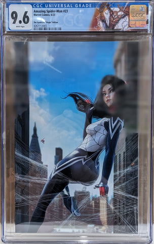 Amazing Spider-Man Issue #23 June 2023 The Syndicate Virgin Variant Cover CGC Graded 9.6 Comic Book