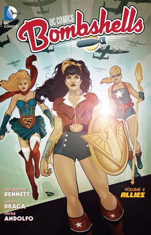 DC Comics Bombshells Vol 2 Allies Graphic Novel TP Year 2016 Marguerite Bennett