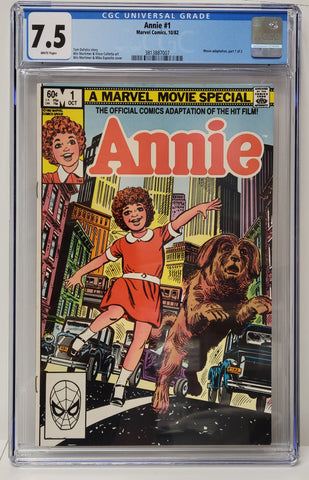 Annie - Issue #1 Year 1982 - Cover A CGC Graded 7.5 - Comic Book