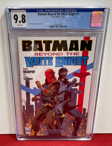 Batman: Beyond the White Knight Issue #6 2022 CGC Graded 9.8 Comic