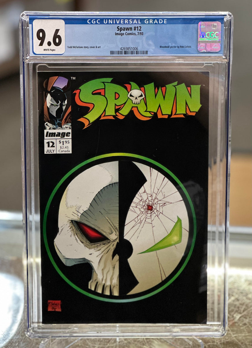 Spawn Issue #12 July 1993 CGC Graded 9.6 Comic Book – JP Sports