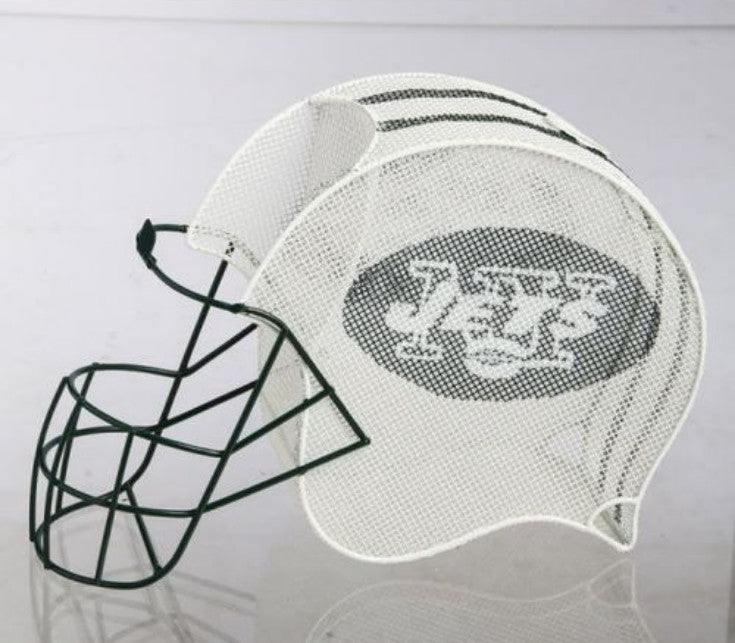 Jets Wine Cork Cage Helmet NFL
