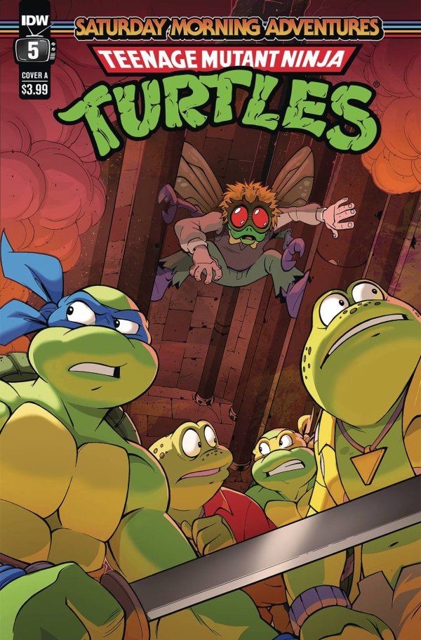 Teenage Mutant Ninja Turtles Saturday Morning Adventures #2 Cover