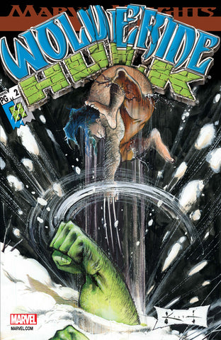 Wolverine/Hulk Issue #2 May 2002 Comic Book