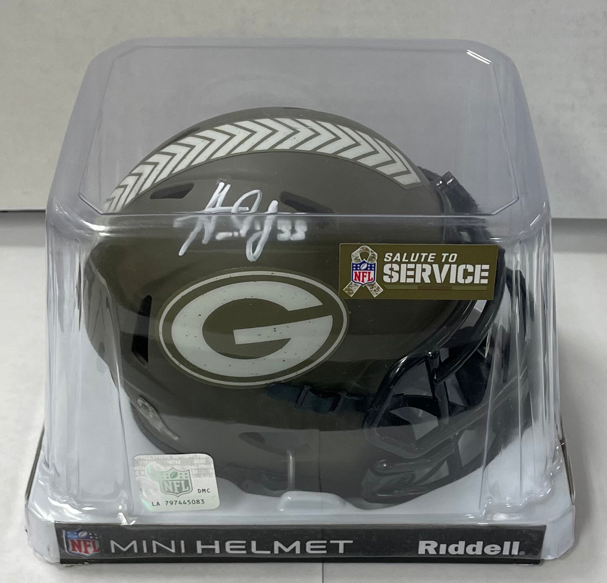 Riddell Pittsburgh Steelers 2023 Salute to Service Speed Mini Helmet