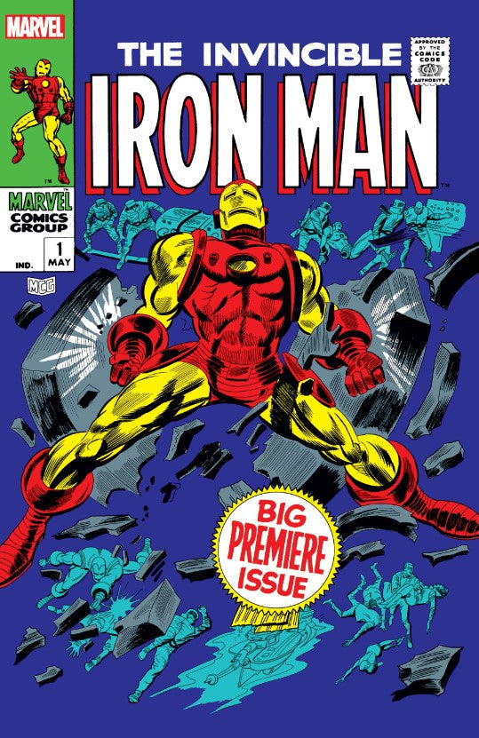 Iron Man: Invincible Issue #1 May 2023 Facsimile Edition Comic