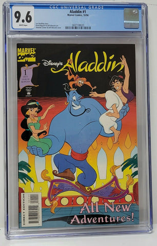 Aladdin - Issue #1 Year 1994 - Cover A CGC Graded 9.6 - Comic Book
